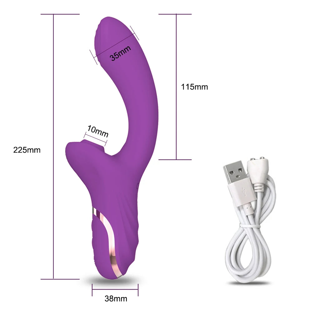 Powerful Clitoral Vibrator For Women Clit Clitoris Sucker Sucking Vacuum Stimulator Dildo Sex Toys Female Goods for Adults 18