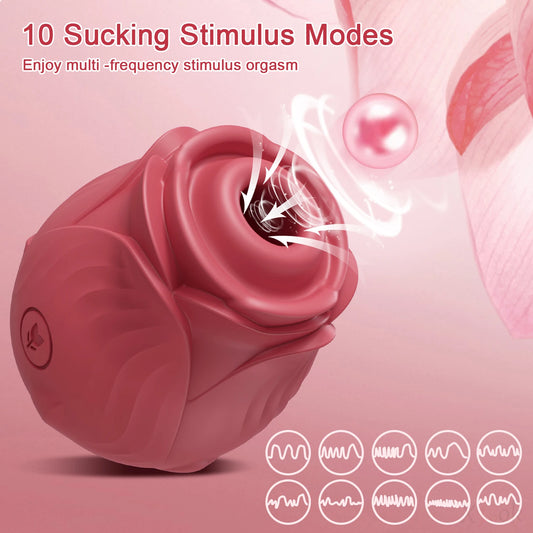 Rose Vibrator Sex Toy for Women