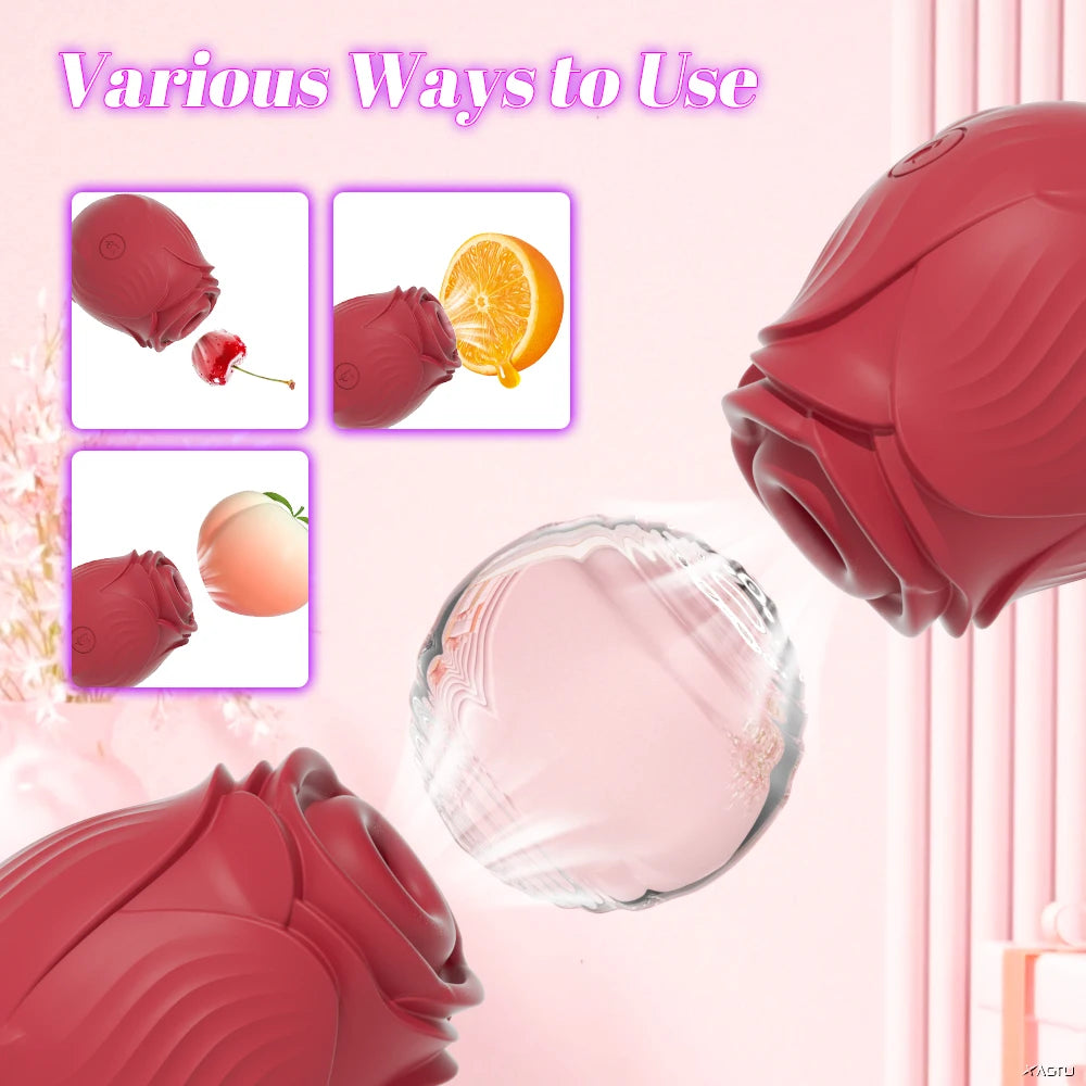 Rose Vibrator Sex Toy for Women