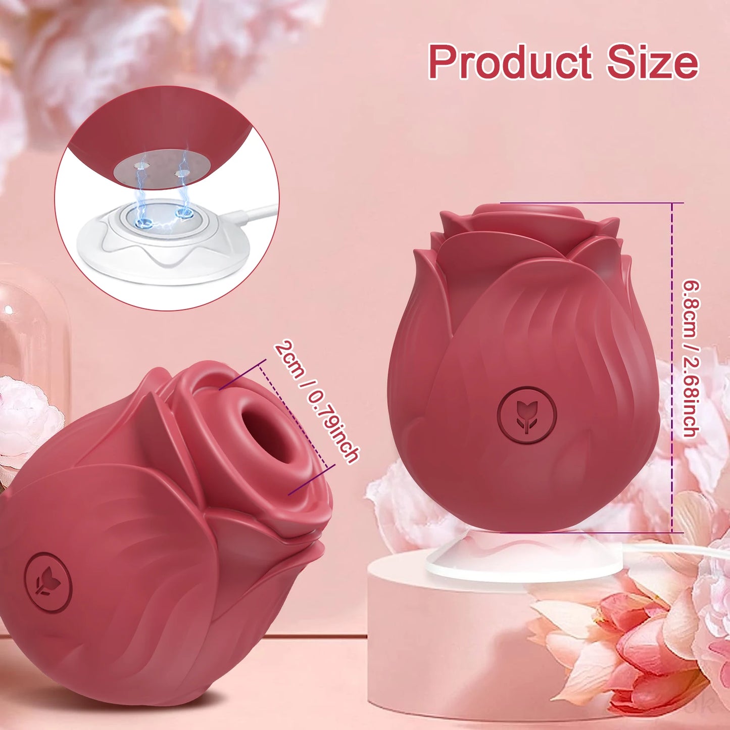 Rose Vibrator Sex Toy for Women